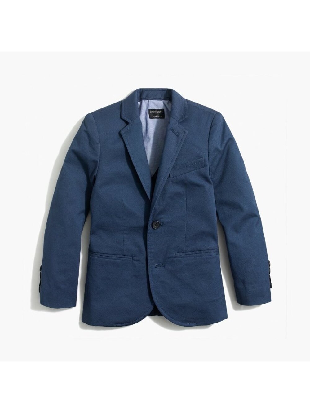 J.Crew Crewcuts Thompson Blazer flex chino suit jacket in navy 4-5